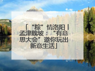 “粽”情洛阳丨孟津魏坡：“有意思大会”邀你玩出新意生活