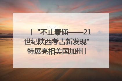 “不止秦俑——21世纪陕西考古新发现”特展亮相美国加州