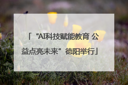 “AI科技赋能教育 公益点亮未来”德阳举行