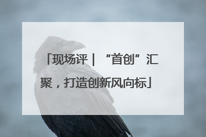 现场评｜“首创”汇聚，打造创新风向标