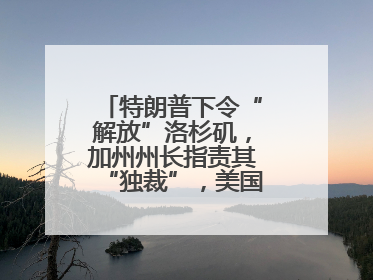 特朗普下令“解放”洛杉矶，加州州长指责其“独裁”，美国正在被撕裂