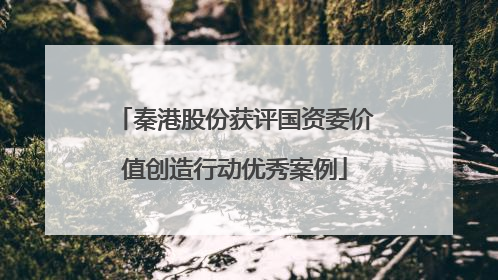 秦港股份获评国资委价值创造行动优秀案例