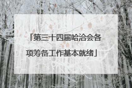 第三十四届哈洽会各项筹备工作基本就绪