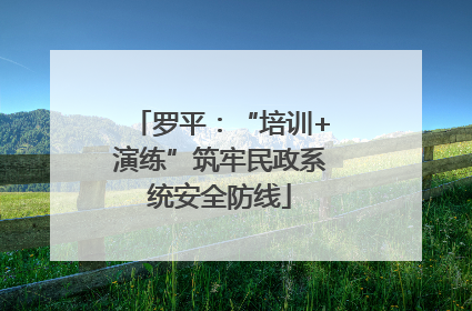 罗平：“培训+演练”筑牢民政系统安全防线