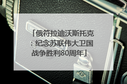俄符拉迪沃斯托克：纪念苏联伟大卫国战争胜利80周年