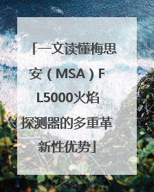 一文读懂梅思安（MSA）FL5000火焰探测器的多重革新性优势