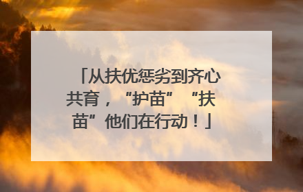 从扶优惩劣到齐心共育，“护苗”“扶苗”他们在行动！