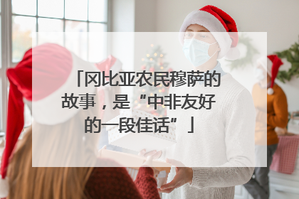 冈比亚农民穆萨的故事，是“中非友好的一段佳话”