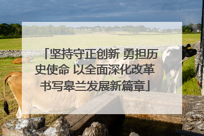 坚持守正创新 勇担历史使命 以全面深化改革书写皋兰发展新篇章