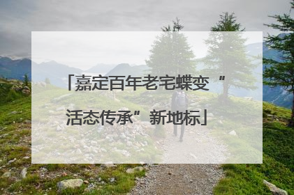嘉定百年老宅蝶变“活态传承”新地标