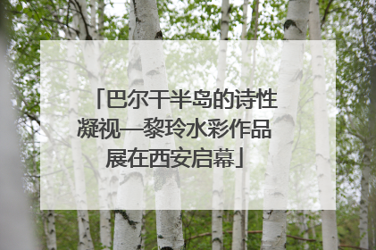 巴尔干半岛的诗性凝视—黎玲水彩作品展在西安启幕