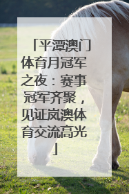 平潭澳门体育月冠军之夜：赛事冠军齐聚，见证岚澳体育交流高光