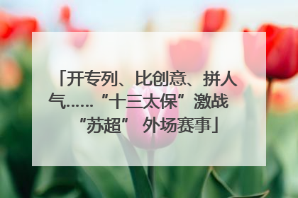开专列、比创意、拼人气……“十三太保”激战“苏超” 外场赛事