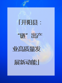 开阳县：“链”出产业高质量发展新动能