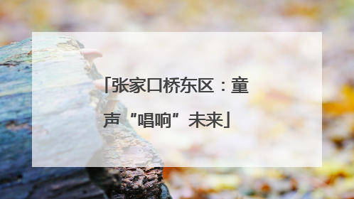 张家口桥东区：童声“唱响”未来