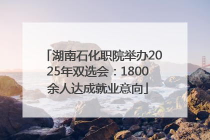 湖南石化职院举办2025年双选会：1800余人达成就业意向