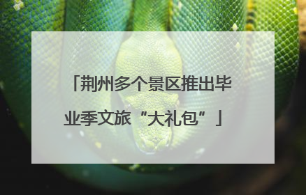 荆州多个景区推出毕业季文旅“大礼包”