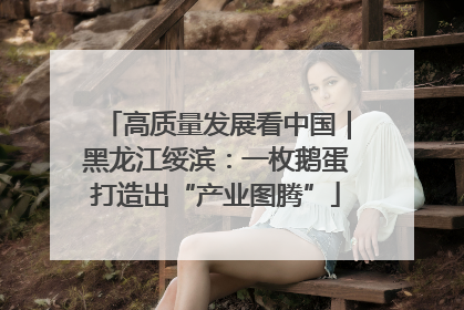 高质量发展看中国｜黑龙江绥滨：一枚鹅蛋打造出“产业图腾”