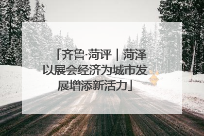 齐鲁·菏评｜菏泽以展会经济为城市发展增添新活力