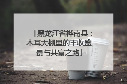 黑龙江省桦南县：木耳大棚里的丰收盛景与共富之路