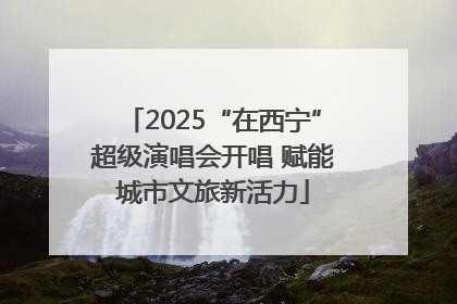 2025“在西宁”超级演唱会开唱 赋能城市文旅新活力
