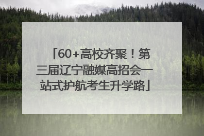 60+高校齐聚！第三届辽宁融媒高招会一站式护航考生升学路