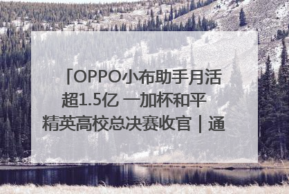 OPPO小布助手月活超1.5亿 一加杯和平精英高校总决赛收官｜通讯Plus·早报